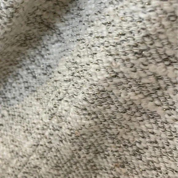 Premise Womens Zip Front Jacket Metallic Threads Zipper Pockets L New Gift idea - Picture 5 of 11